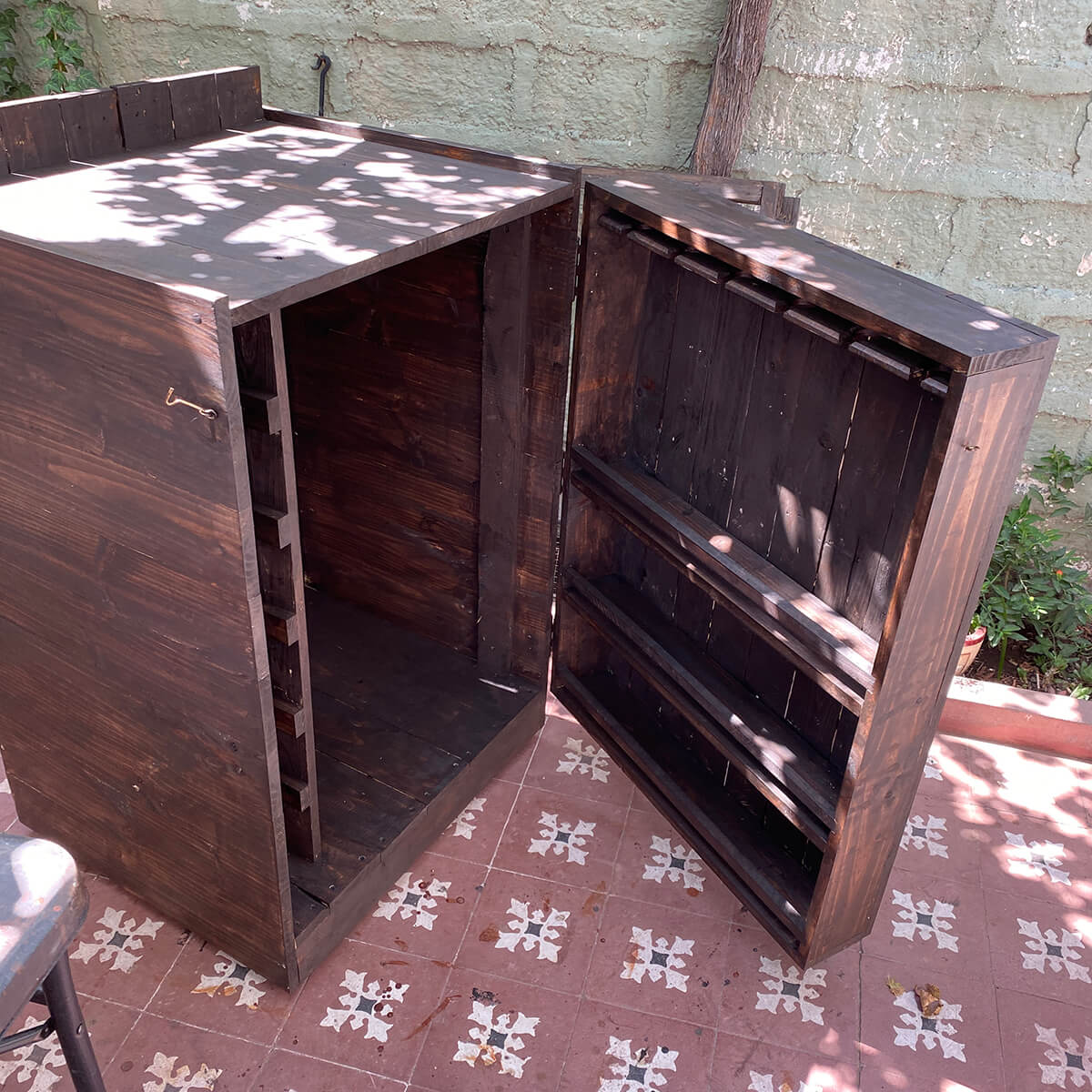 Mueble/Bar para Frigobar - Locos por la Parrilla