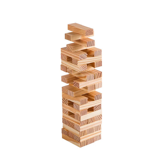 Jenga Torre de Equilibrio Madera - Locos por la Parrilla