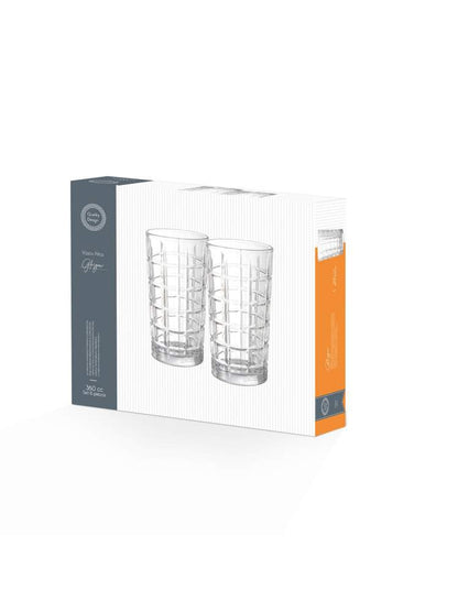 Set de 6 Vasos Altos 380cc Glasglow - Locos por la Parrilla