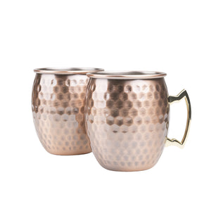 Mug de cobre Premium 2 Unidades - Locos por la Parrilla