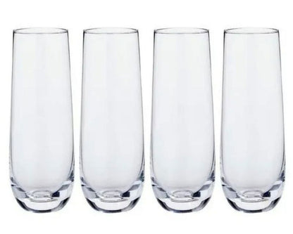 Set 4 vasos para Espumante 280 ml Elegantes - Vasos y Copas