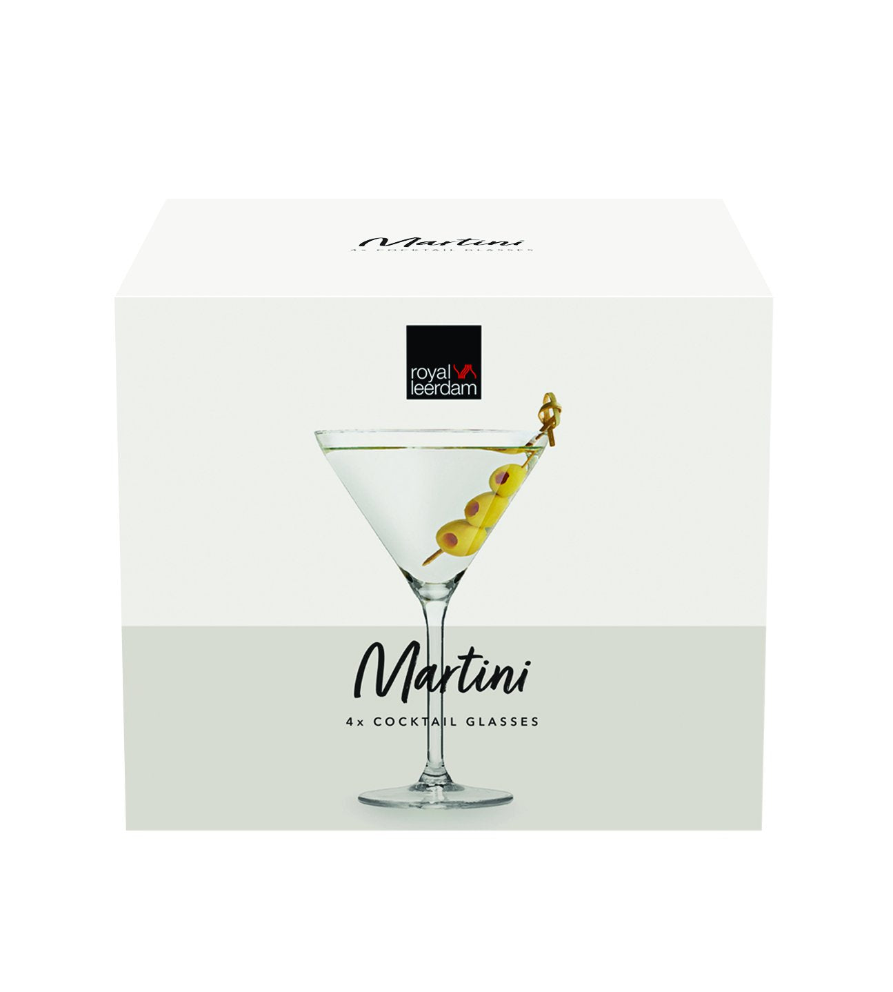 Set 4 copas Cocktails Martini 266 ml - Locos por la Parrilla