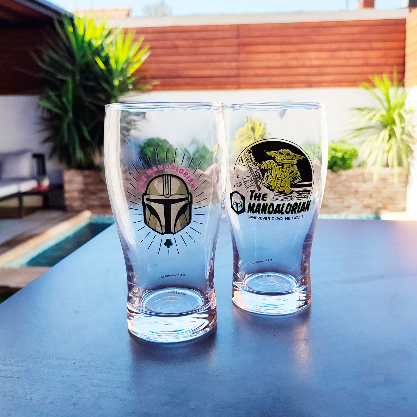 Set 2 Copones Cerveceros Star Wars Vasos The Mandalorian - Locos por la Parrilla