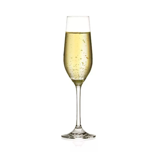 Set 6 Copa De Champagne Cristal 235 ml - Locos por la Parrilla