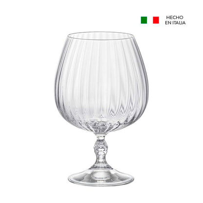 Set de 6 Copas de Cognac Italianas 650cc - Locos por la Parrilla