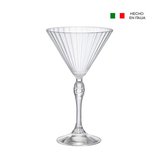 Set 6 copas Martini/Margarita Premium 250 cc - Locos por la Parrilla