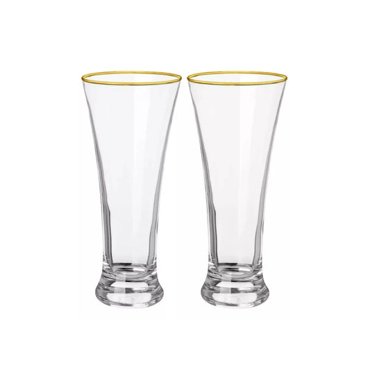 Set 2 Vasos Garza Cerveza Curve Beer 420ml - Locos por la Parrilla