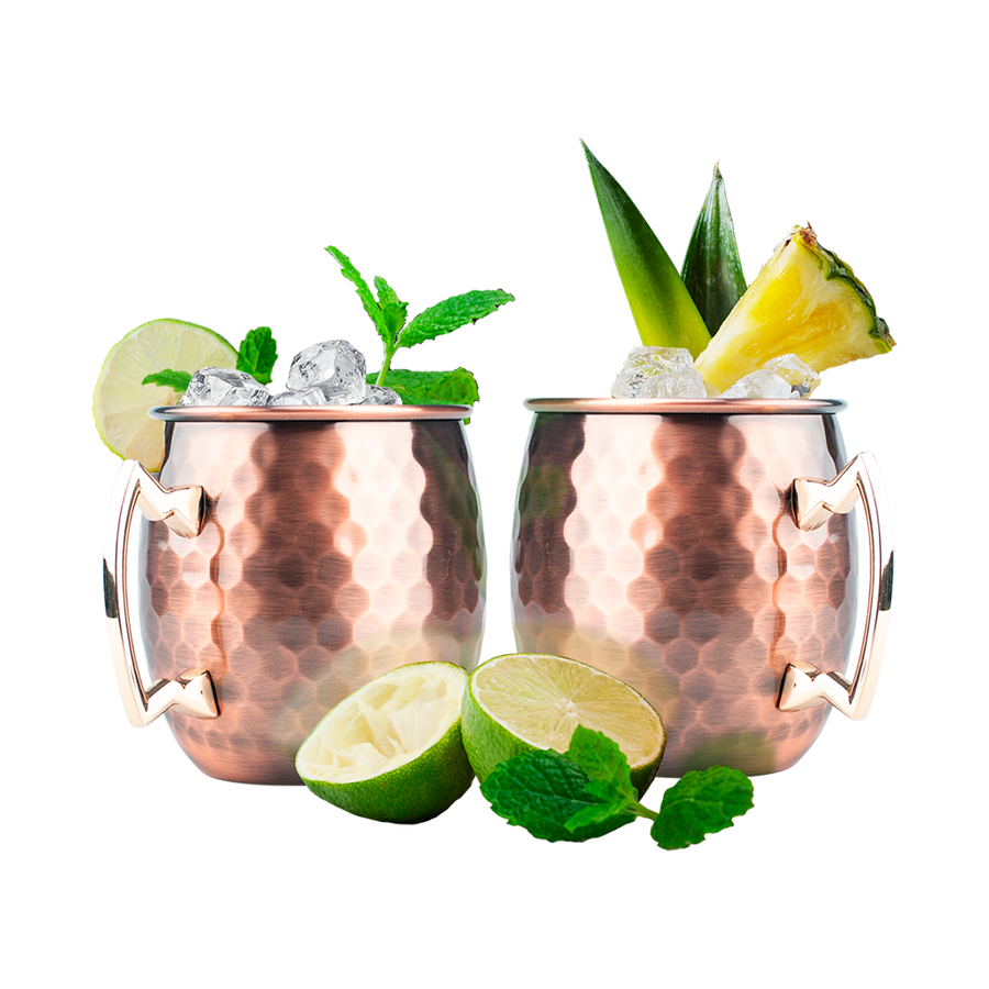 Mug de cobre Premium 2 Unidades - Locos por la Parrilla