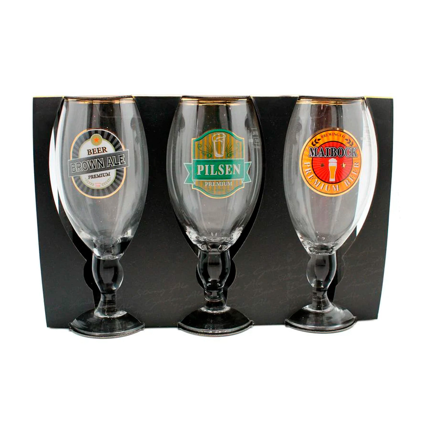 Set 3 unidades copones Cervecero 600 ml - Locos por la Parrilla