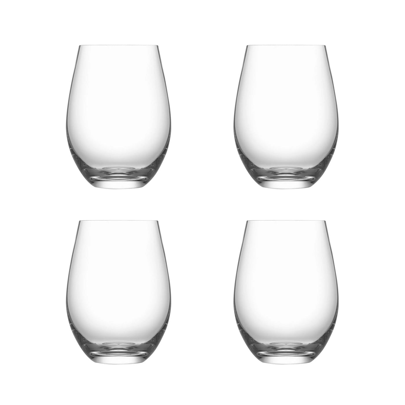 Set De 4 Vasos Glasso 550ml - Locos por la Parrilla