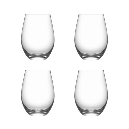 Set De 4 Vasos Glasso 550ml - Locos por la Parrilla