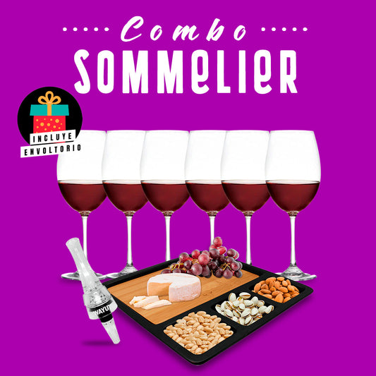 Combo Sommelier - Locos por la Parrilla