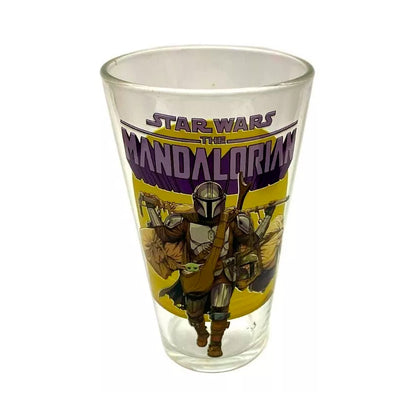 Vaso De Vidrio The Mandalorian Star Wars 475 ml - Locos por la Parrilla