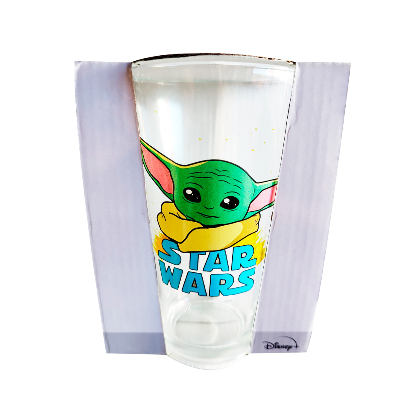 Vaso De Vidrio The Mandalorian Star Wars 475 ml Baby Yoda - Locos por la Parrilla